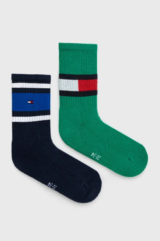 зелений Дитячі шкарпетки Tommy Hilfiger (2-pack) Для дівчаток