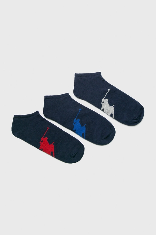 granatowy Polo Ralph Lauren - Skarpety (3-pack) 449655205004 Męski