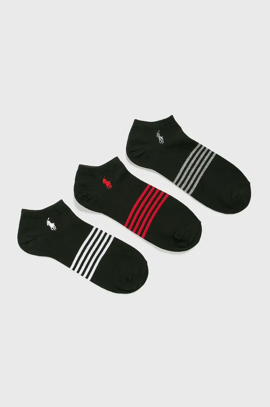 čierna Polo Ralph Lauren - Ponožky (3-pak) Pánsky