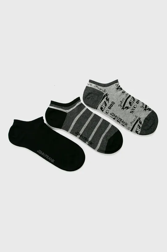 viacfarebná John Frank - Ponožky (3-pak) Pánsky