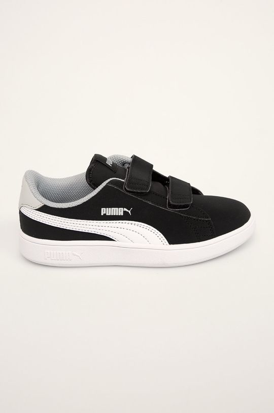 čierna Puma - Detské topánky Puma Smash v2 Bu Chlapčenský