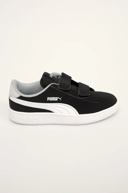čierna Puma - Detské topánky Puma Smash v2 Bu 365183 Chlapčenský
