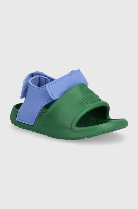 zelená Puma detské sandále Chlapčenský