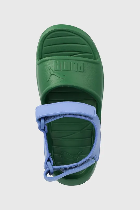 zelená Puma detské sandále