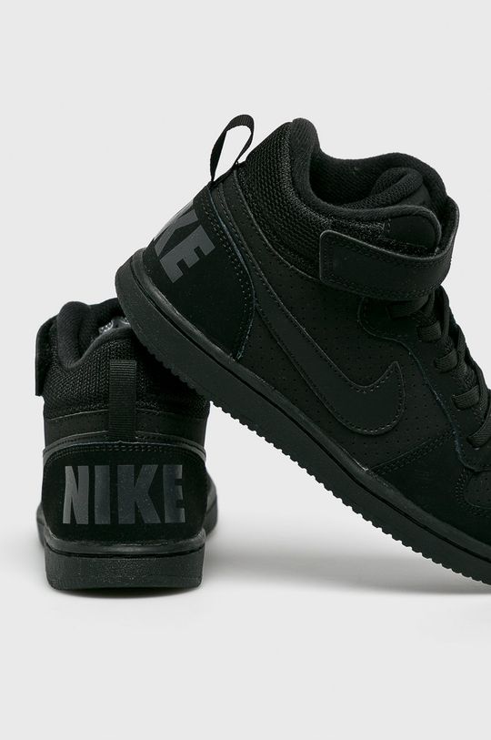 черен Nike Kids - Детски обувки Court Borough Mid