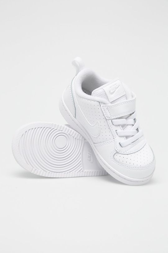 Nike Kids - Детски обувки Court Borough Low  Горна част: Синтетичен материал, Естествена кожа Вътрешна част: Текстилен материал Подметка: Синтетичен материал