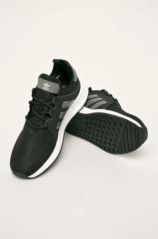 čierna adidas Originals - Detské topánky CG6825