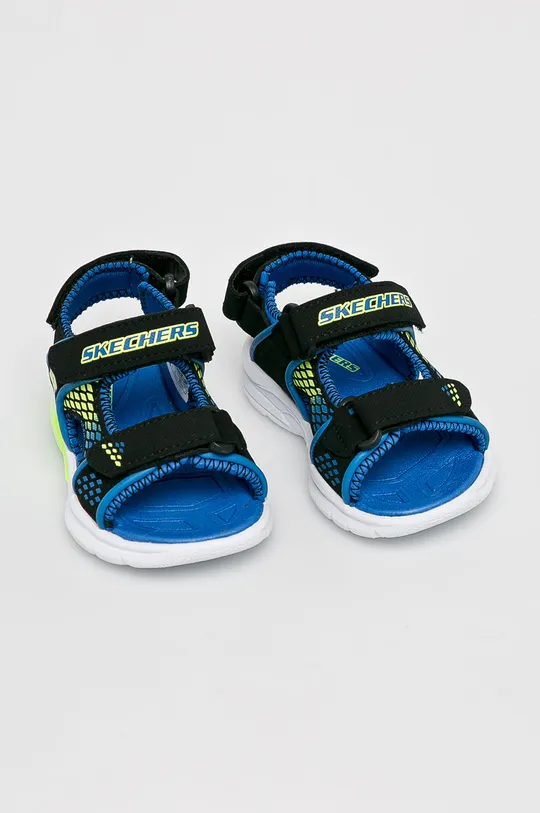 Skechers - Detské sandále čierna