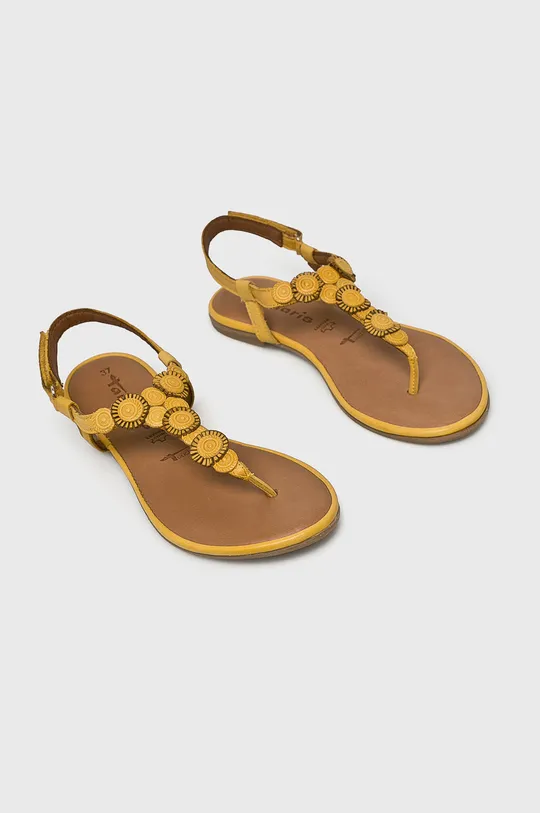 Tamaris - Sandále žltá