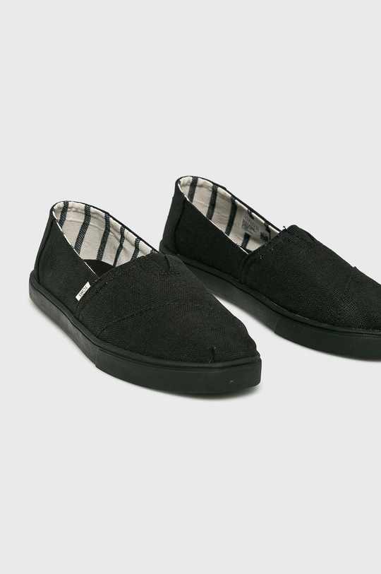 Toms - Espadrile crna