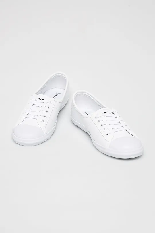 Lacoste - Πάνινα παπούτσια Ziane BL 1 CFA λευκό