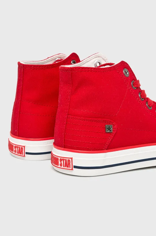 κόκκινο Big Star - Πάνινα παπούτσια
