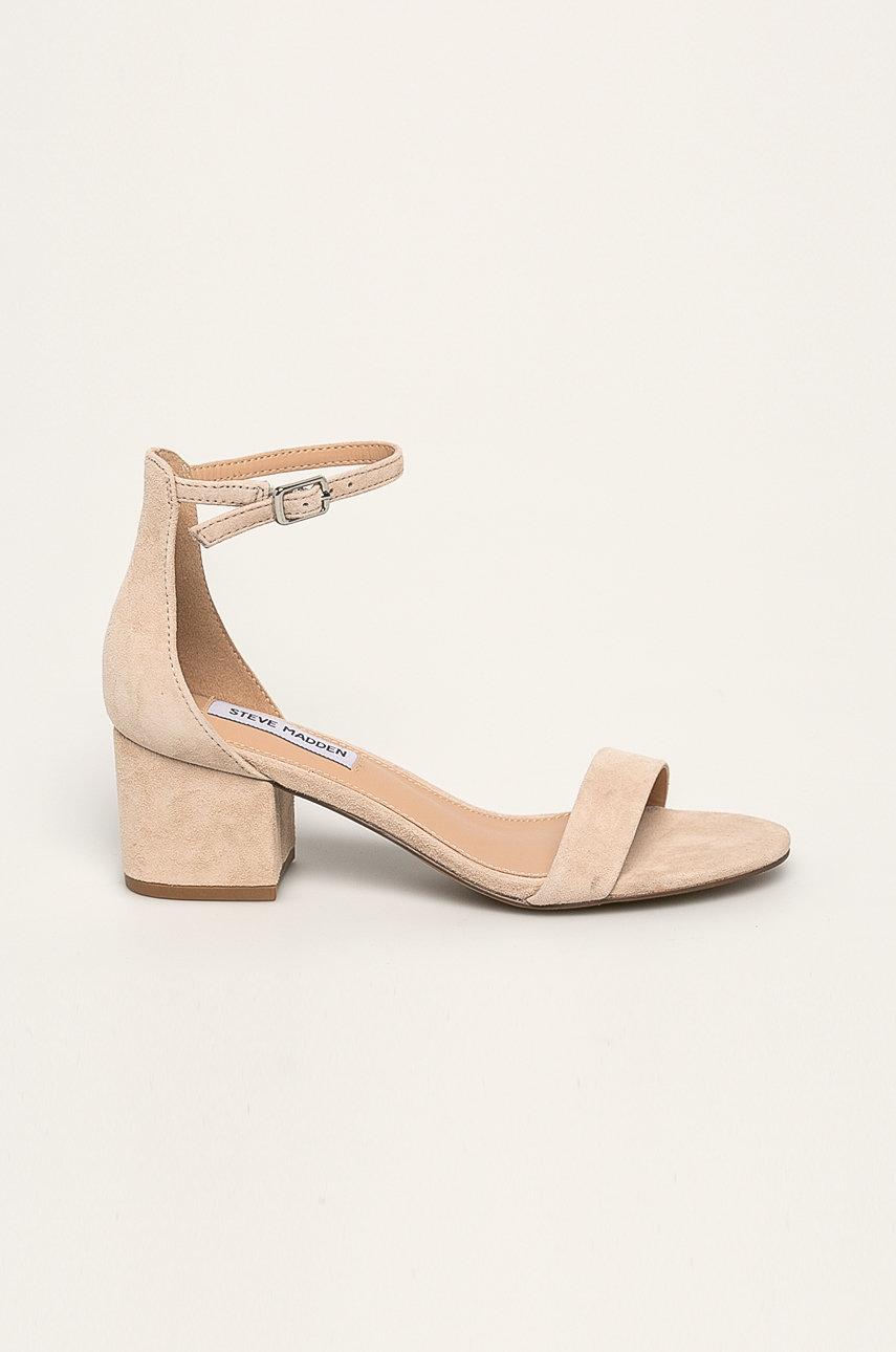 piesková Steve Madden - Kožené sandále Irenee Dámsky