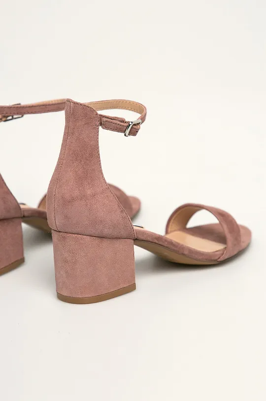 ružová Steve Madden - Kožené sandále Irenee