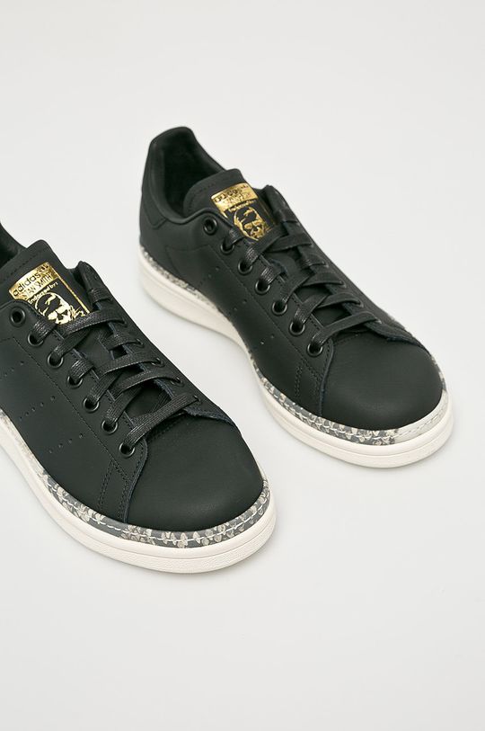 adidas Originals - Topánky Stan Smith New Bold čierna