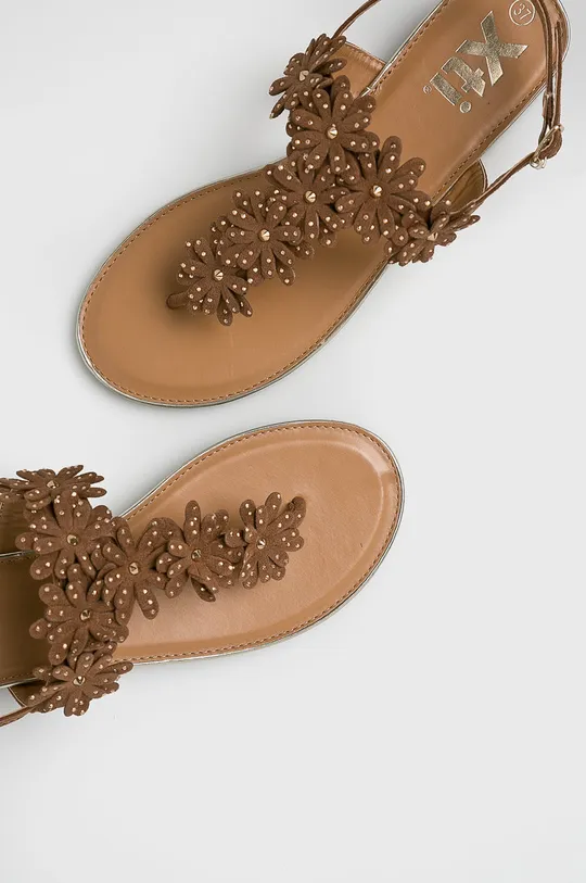 hnedá XTI - Sandále