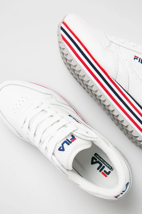 Fila - Cipő Orbit Zeppa Stripe Wmn  Szár: természetes bőr Belseje: szintetikus anyag, textil Talp: szintetikus anyag