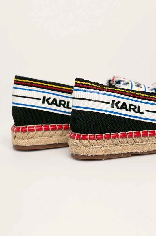 Karl Lagerfeld - Espadrilles  Szár: textil Belseje: szintetikus anyag, természetes bőr Talp: szintetikus anyag