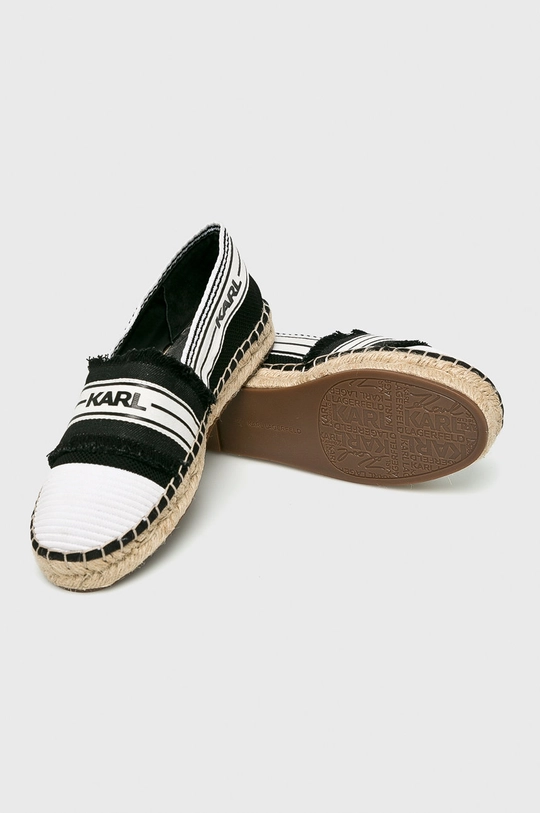 čierna Karl Lagerfeld - Espadrilky