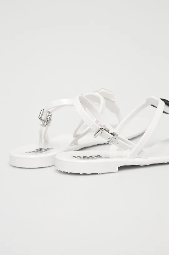 biela Karl Lagerfeld - Sandále