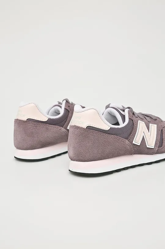 violet New Balance shoes