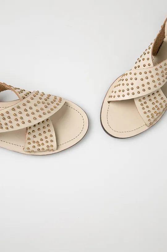 béžová Badura - Sandále