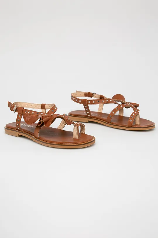 Badura - Sandále hnedá