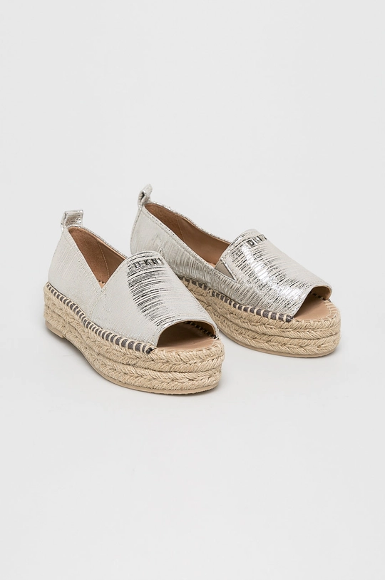 Dkny - Espadrile K1955713 argintiu SS19