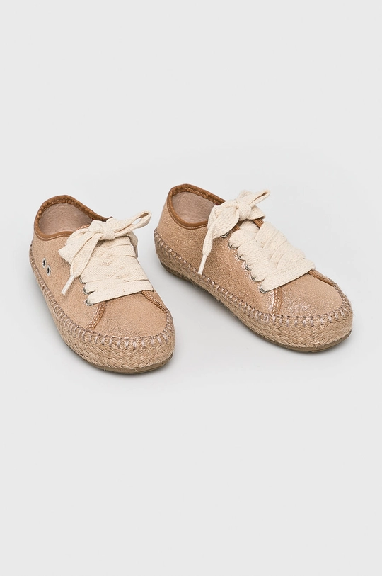 Emu Australia - Detské espadrilky Agonis Metallic ružová