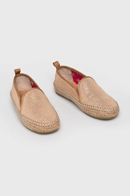 Emu Australia - Detské espadrilky Gum Metallic Teens ružová