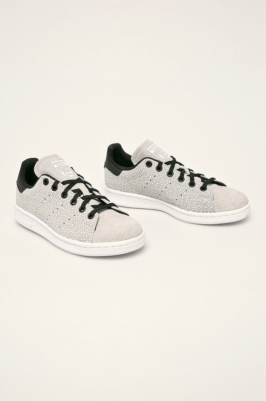 adidas Originals - Detské topánky Stan Smith svetlosivá