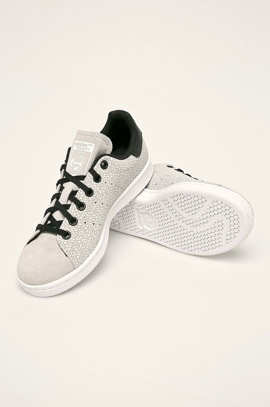 svetlosivá adidas Originals - Detské topánky Stan Smith