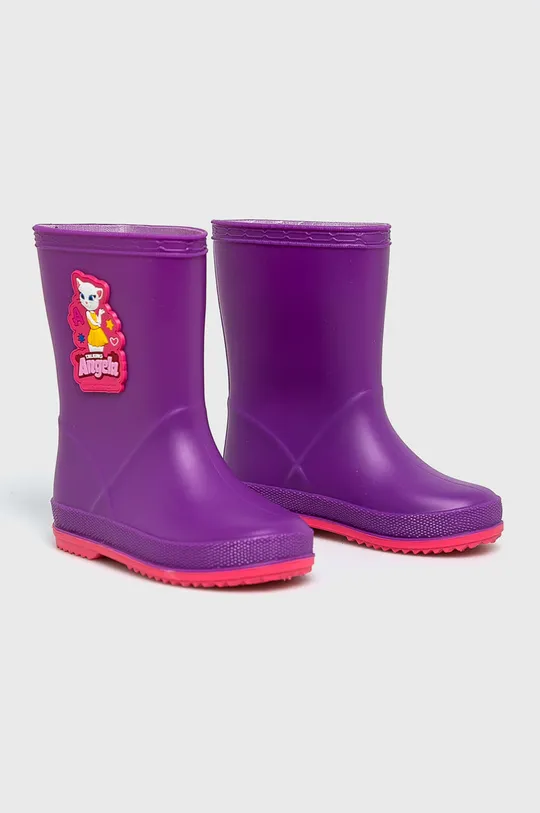 Coqui - Дитячі гумові чоботи фіолетовий