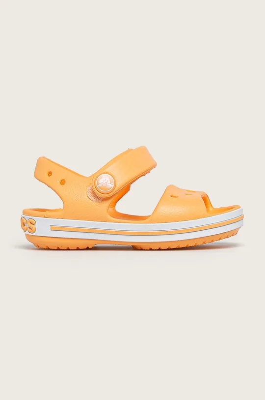 oranžová Sandále Crocs Crocband Dievčenský