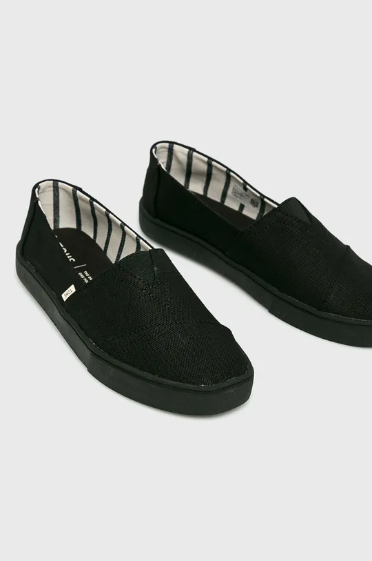 Toms - Espadrilky Classic čierna