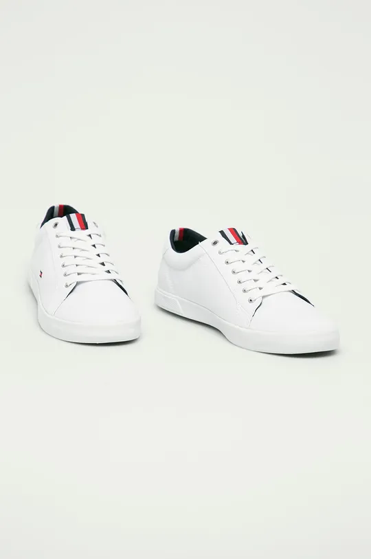 Tommy Hilfiger - Πάνινα παπούτσια  ICONIC LONG LACE SNEAKER λευκό