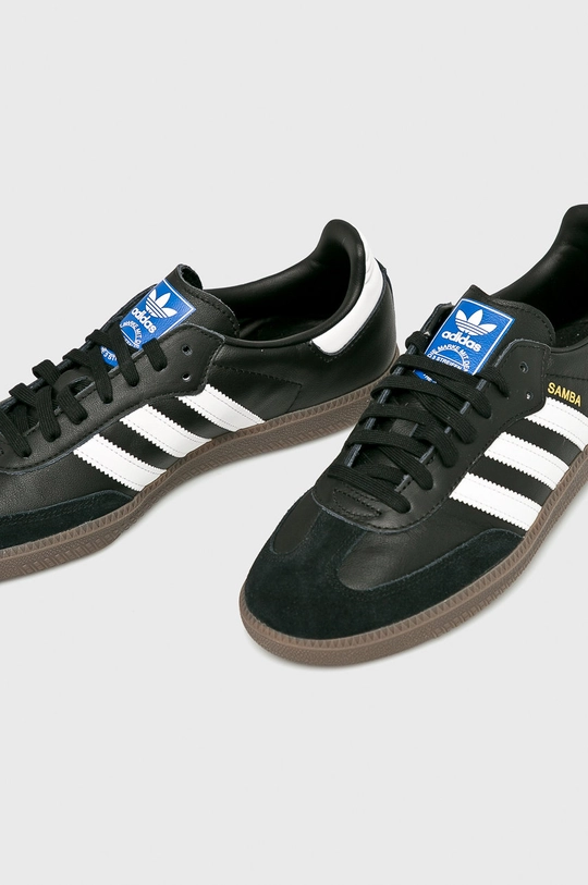 black adidas Originals shoes Samba Og