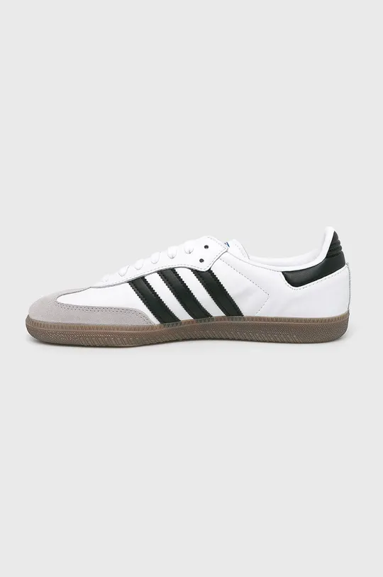 adidas Originals shoes Samba <p> Uppers: Synthetic material, Natural leather Inside: Synthetic material Outsole: Synthetic material</p>