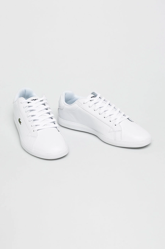 Lacoste - Buty 737SMA005321G biały