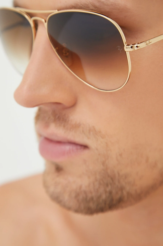 Ray-Ban szemüveg AVIATOR METAL II Férfi