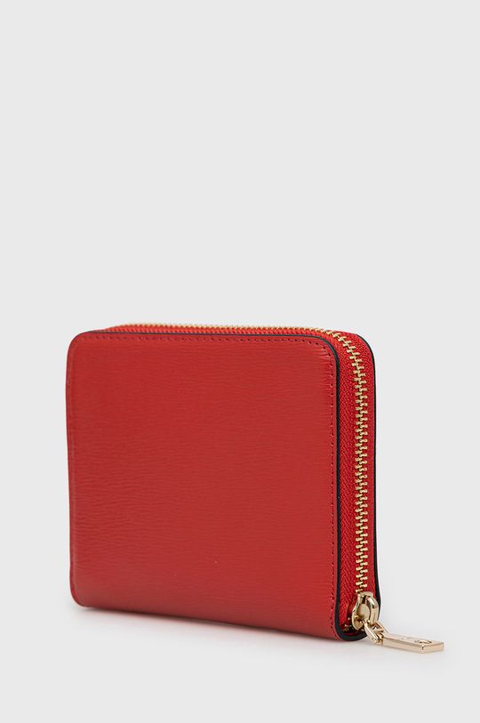 Dkny portfel skórzany R8313656 czerwony