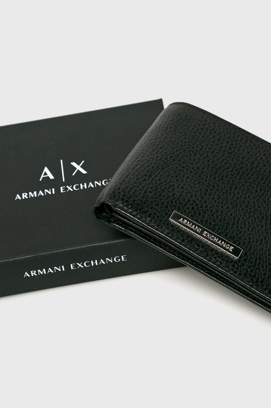 Armani Exchange - Kožená peňaženka Pánsky