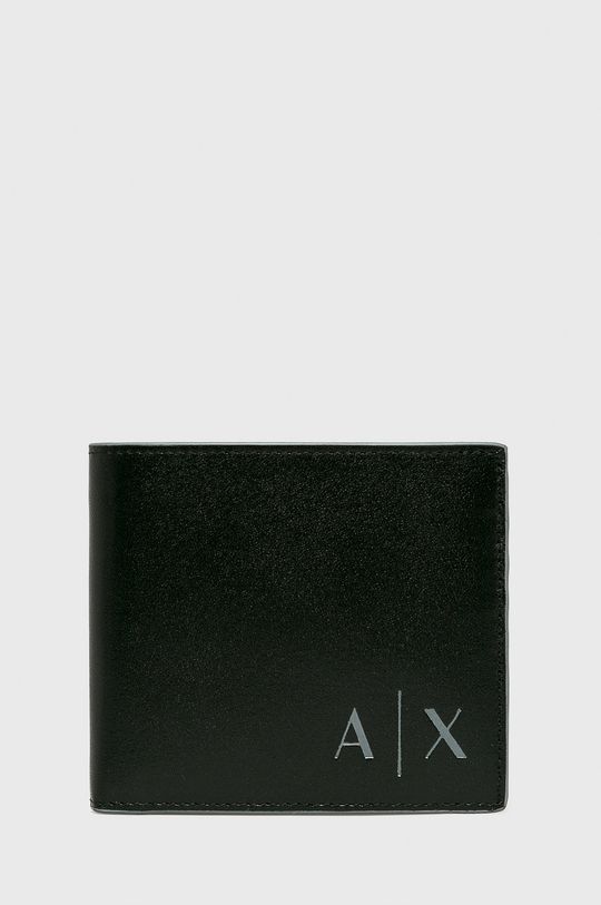 čierna Armani Exchange - Kožená peňaženka Pánsky