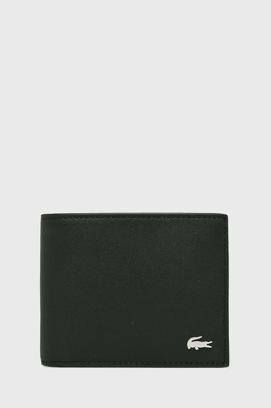 čierna Lacoste - Kožená peňaženka Pánsky