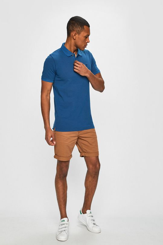 Premium by Jack&Jones - Polo tričko modrá
