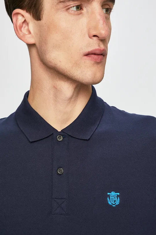 Selected Homme - Polo granatowy