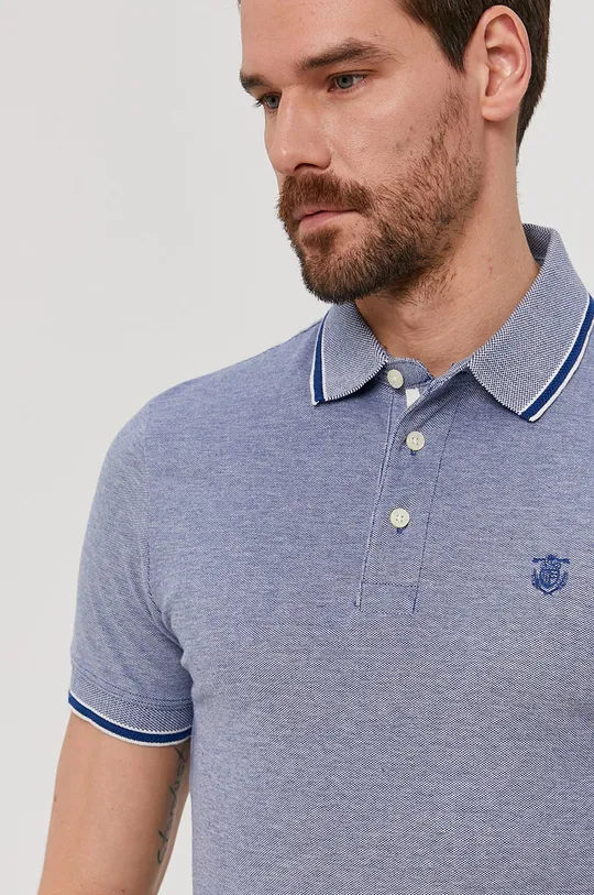 modrá Selected Homme - Polo tričko