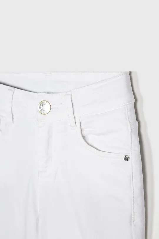 Guess Jeans - Spodnie dziecięce 118-175 cm Materiał zasadniczy: 67 % Bawełna, 3 % Elastan, 30 % Poliester, Podszewka kieszeni: 100 % Bawełna,