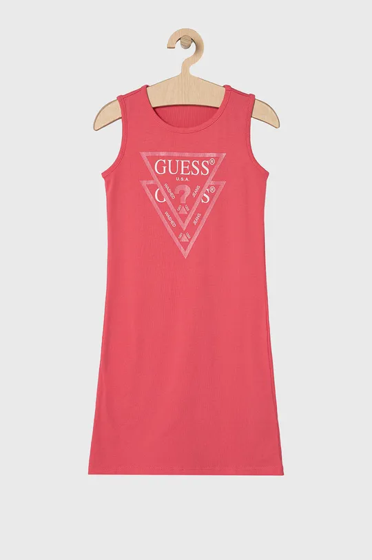 рожевий Сукня Guess Для дівчаток