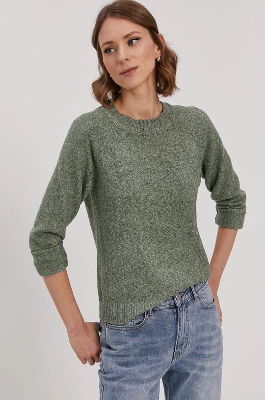 zielony Vero Moda Sweter Damski